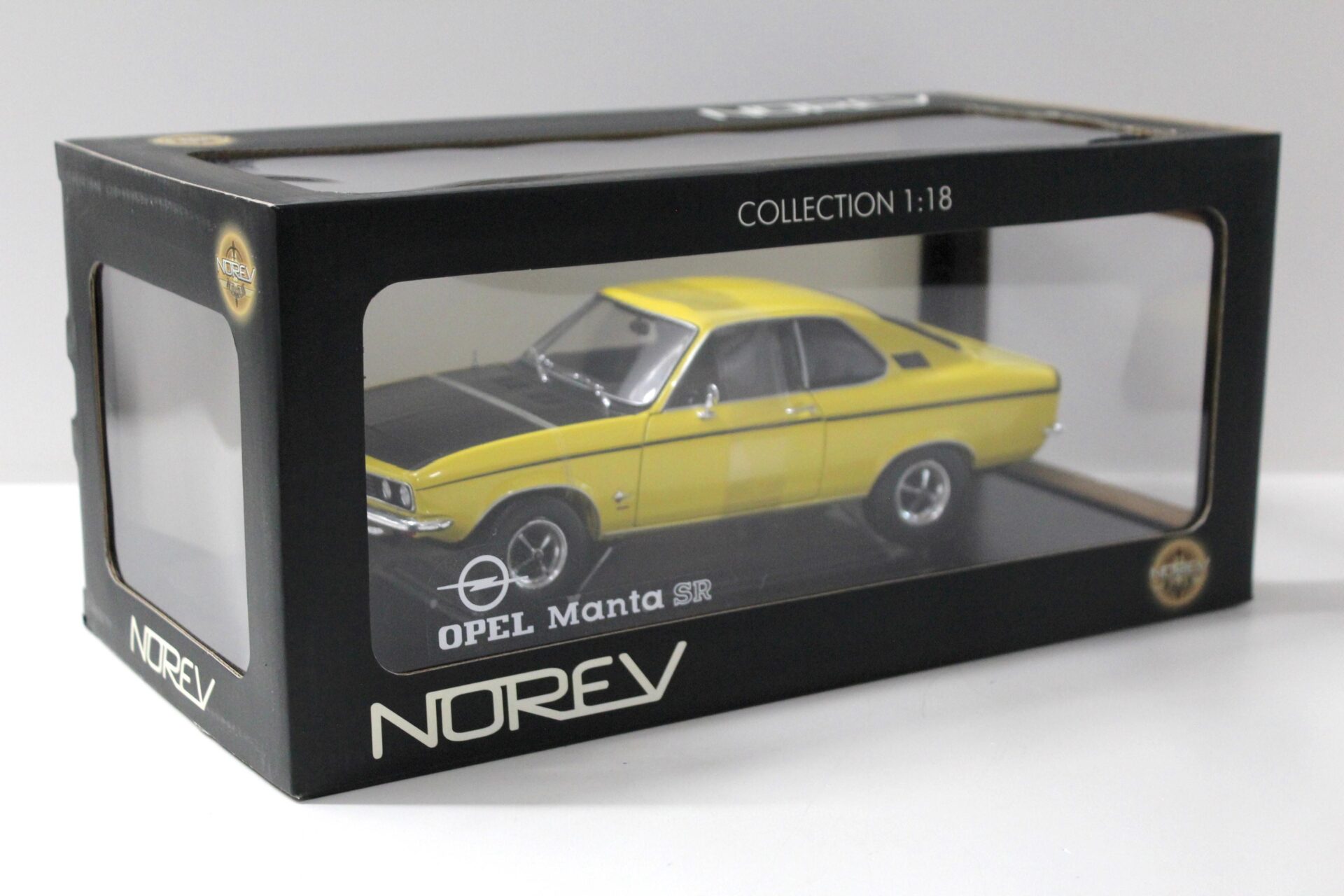 1:18 Norev Opel Manta SR Coupe 1970 yellow/black