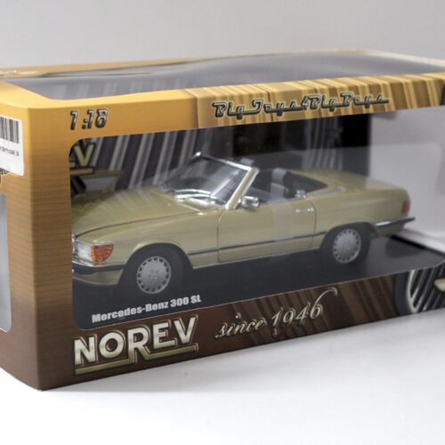 1:18 Norev Mercedes 300SL Cabriolet W107 gold metallic