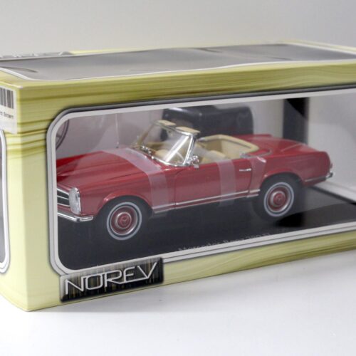 1:18 Norev Mercedes 280SL Cabrio Pagode pearl red metallic