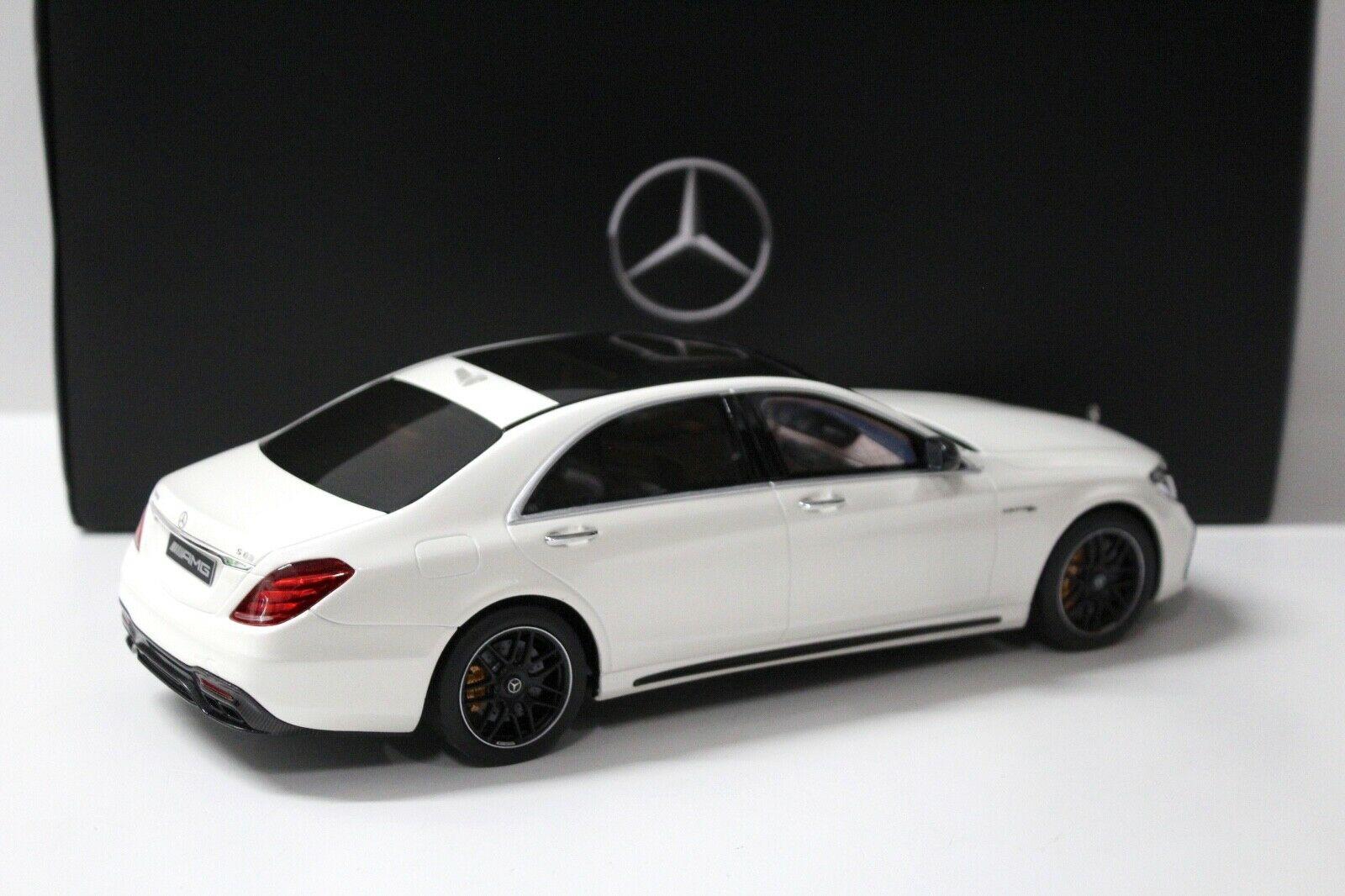 1:18 GT Spirit Mercedes S63 AMG MOPF white DEALER VERSION