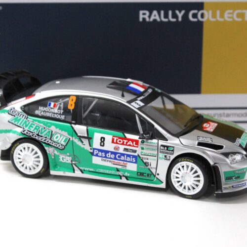 1:18 SunStar Ford Focus RS WRC08 Rallye du Touquet 2012 Hugonnot #8