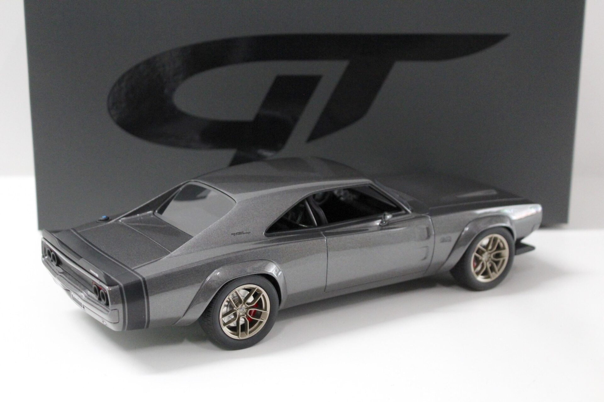 1:18 GT Spirit GT272 Dodge Super Charger Sema Concept 1968 grey metallic