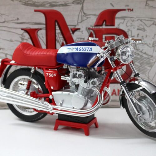 1:6 VMB MV Agusta 750S 1972 blue/ red Premium Bike Motorrad