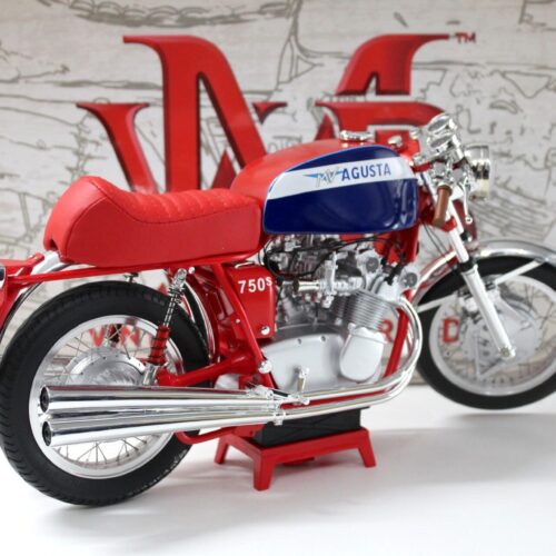 1:6 VMB MV Agusta 750S 1972 blue/ red Premium Bike Motorrad