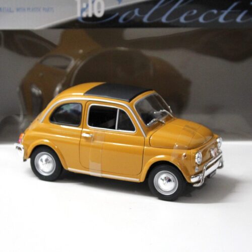 1:18 Welly 1957 Fiat Nuova 500 ocker yellow
