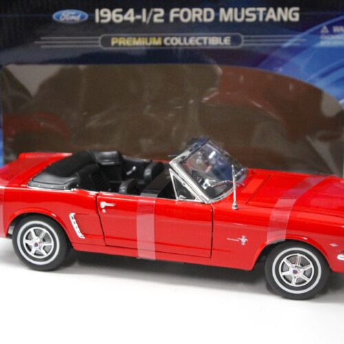 1:18 Welly Ford Mustang Convertible red 1964-1/2 red
