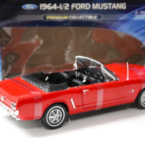 1:18 Welly Ford Mustang Convertible red 1964-1/2 red