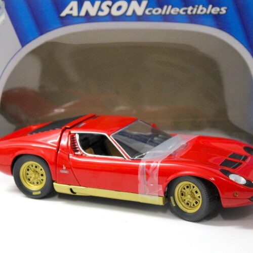 1:18 Anson Lamborghini Miura Coupe red