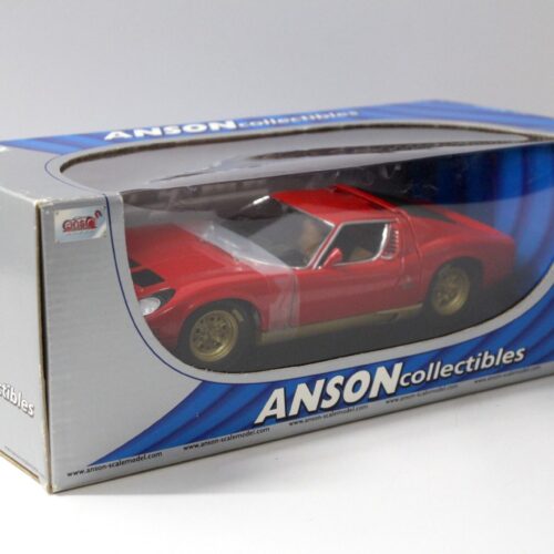 1:18 Anson Lamborghini Miura Coupe red