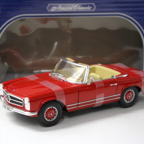 1:18 Anson Mercedes 280SL Cabrio Pagode red