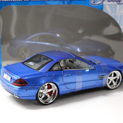 1:18 Maisto PLAYERZ Mercedes SL55 AMG closed Top blue