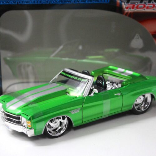 1:18 Maisto PRO RODZ 1971 Chevrolet Chevelle SS454 Convertible green