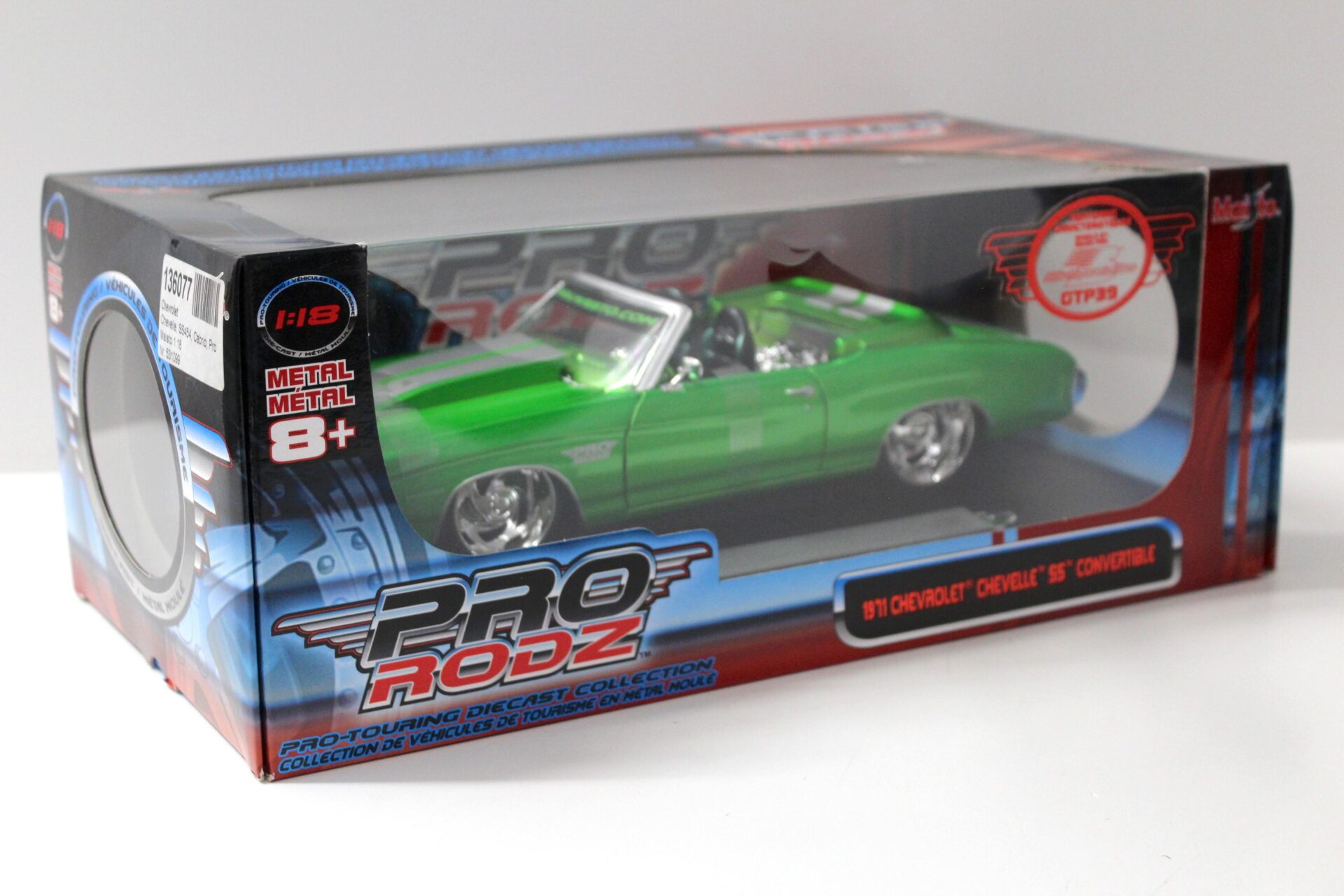 1:18 Maisto PRO RODZ 1971 Chevrolet Chevelle SS454 Convertible green