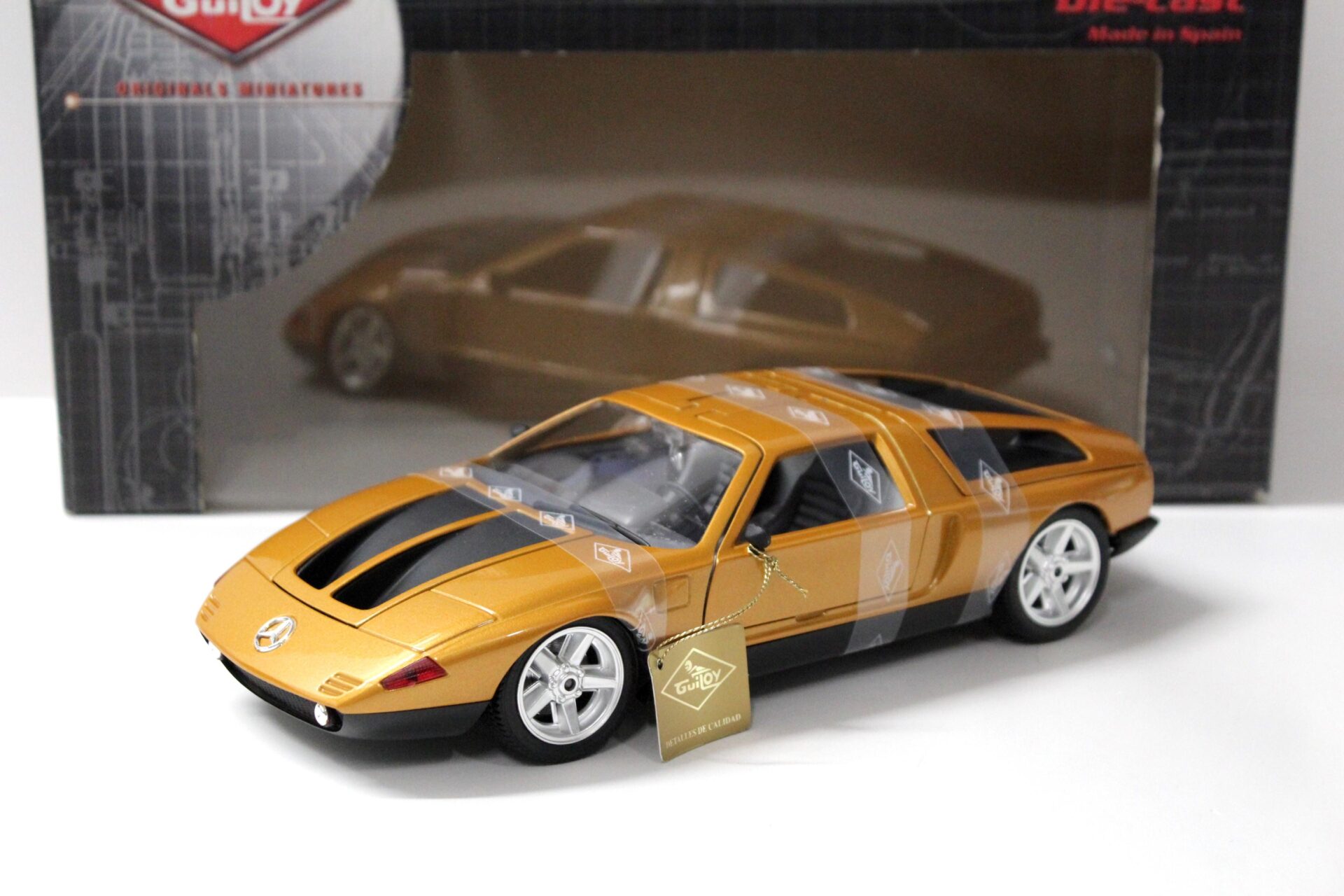 1:18 Guiloy Mercedes C-111 Coupe 1969 gold-metallic