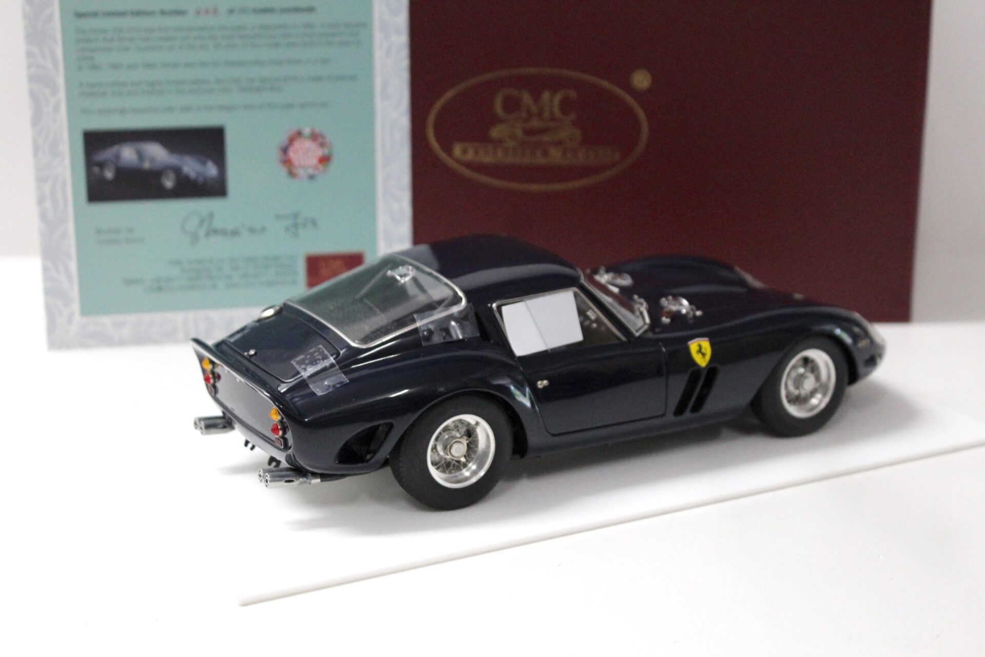 1:18 CMC Ferrari 250 GTO Midnight blue 1962 M-168 *Techno Classica 2016*