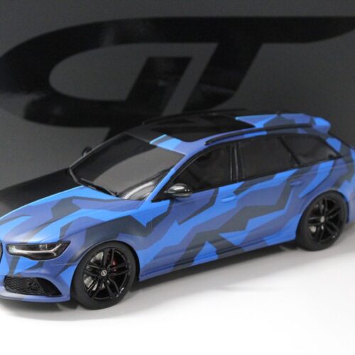 1:18 GT Spirit GT799 Audi RS6 Avant C7 GMK Camouflage blue / black