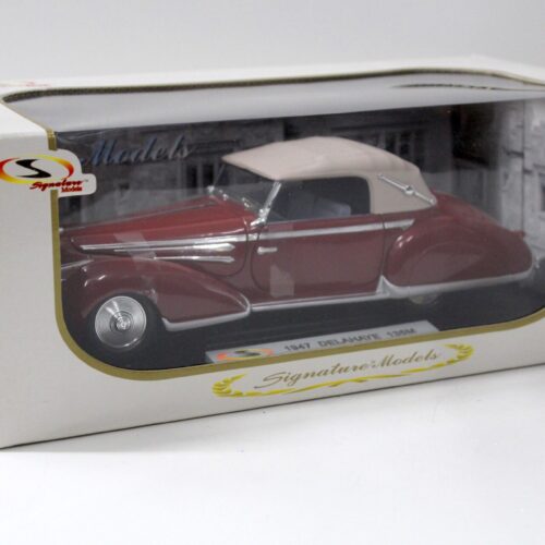 1:18 Signature Models 1947 Delahaye 135M dark red