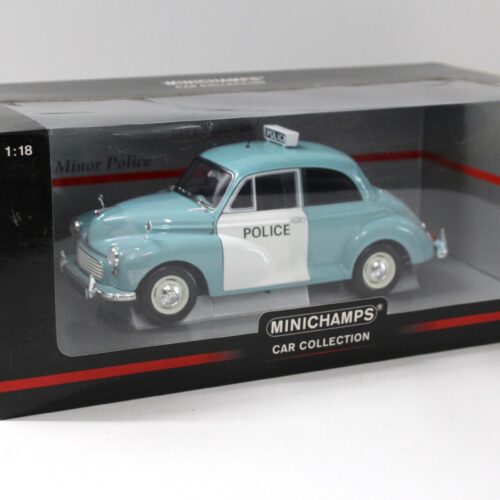 1:18 Minichamps Morris Minor Police Car blue/ white