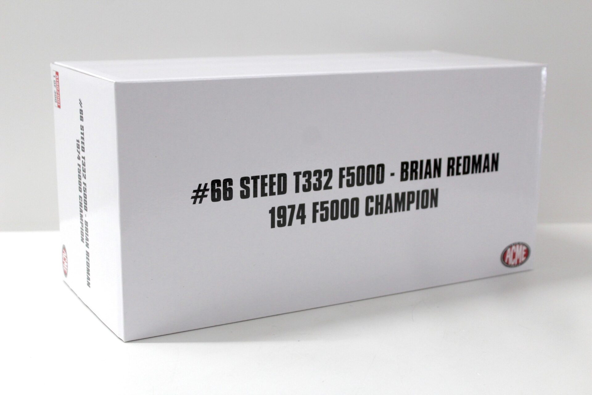 1:18 ACME 1974 Steed T332 F5000 Brian Redman F5000 Champion #66