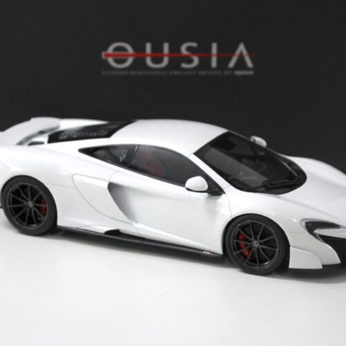 1:18 Kyosho 2015 Mclaren 675LT Coupe silica white *Diecast Ousia Series*
