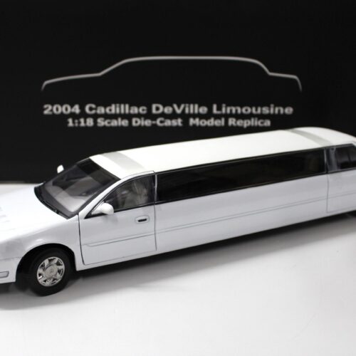 1:18 SunStar 2004 Cadillac DeVille Stretch Limousine white