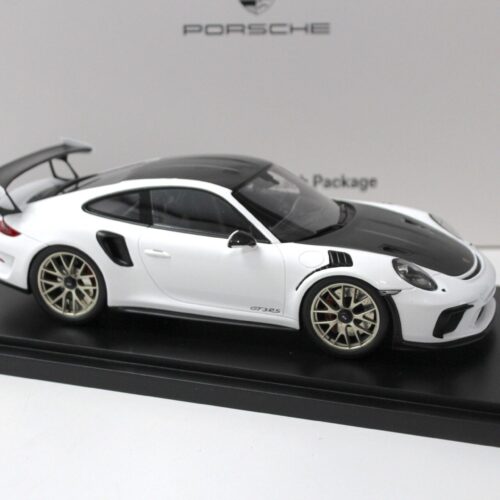 1:18 Spark Porsche 911 (991) GT3 RS Weissach Package white DEALER