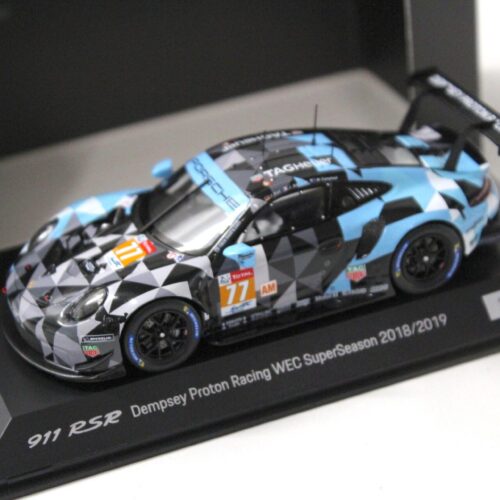 1:43 Spark Porsche 911 RSR Dempsey Proton Racing #77 WEC SuperSeason 18/19 DEALER VERSION