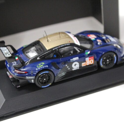 1:43 Spark Porsche 911 RSR #80 Ebimotors Le Mans 2018 DEALER VERSION