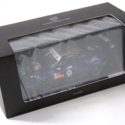 1:43 Spark Porsche 911 RSR #80 Ebimotors Le Mans 2018 DEALER VERSION
