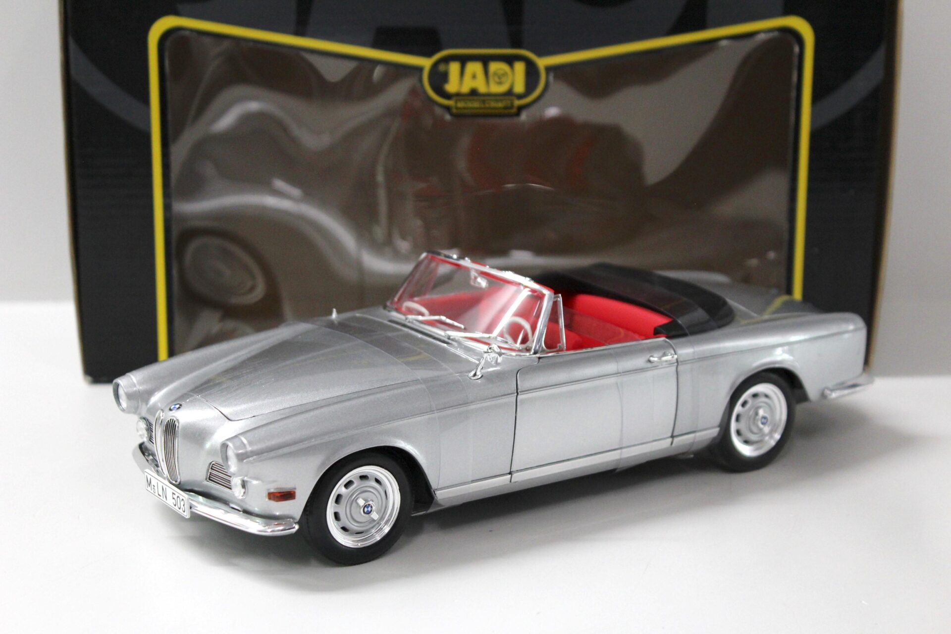 1:18 Jadi BMW 503 Cabriolet 1956 with Softtop silver