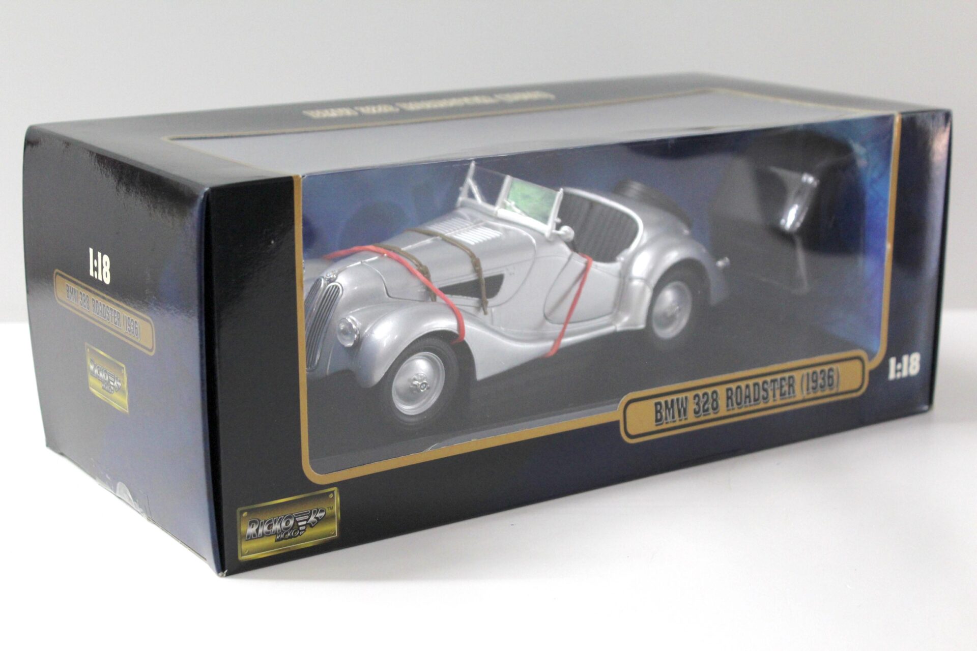 1:18 Ricko BMW 328 Roadster 1936 silver
