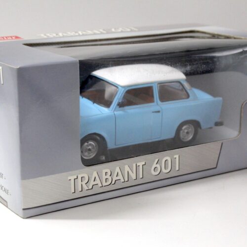 1:18 Sun Star Trabant 601 Deluxe blue/ white roof