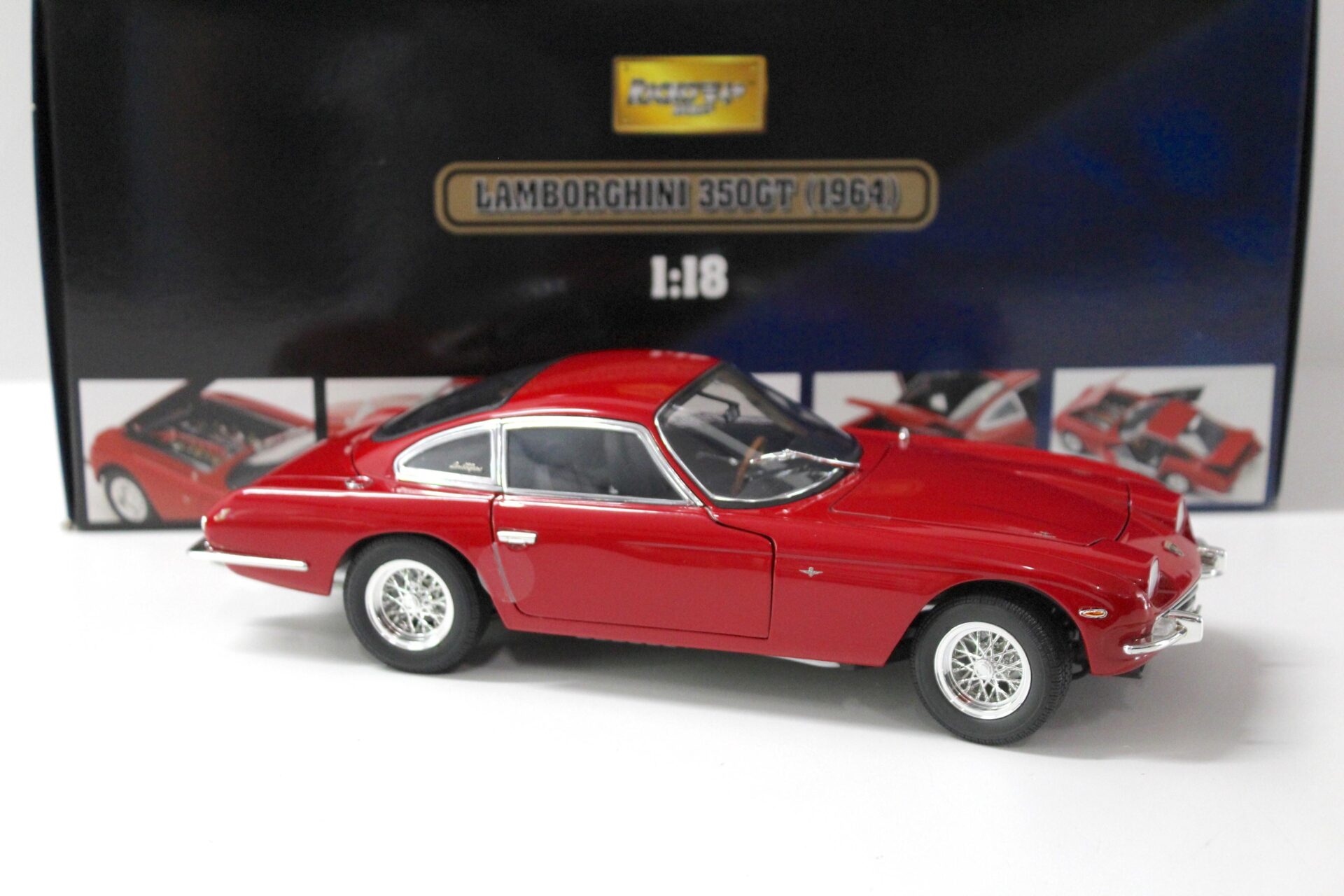 1:18 Ricko Lamborghini 350GT Coupe 1964 red