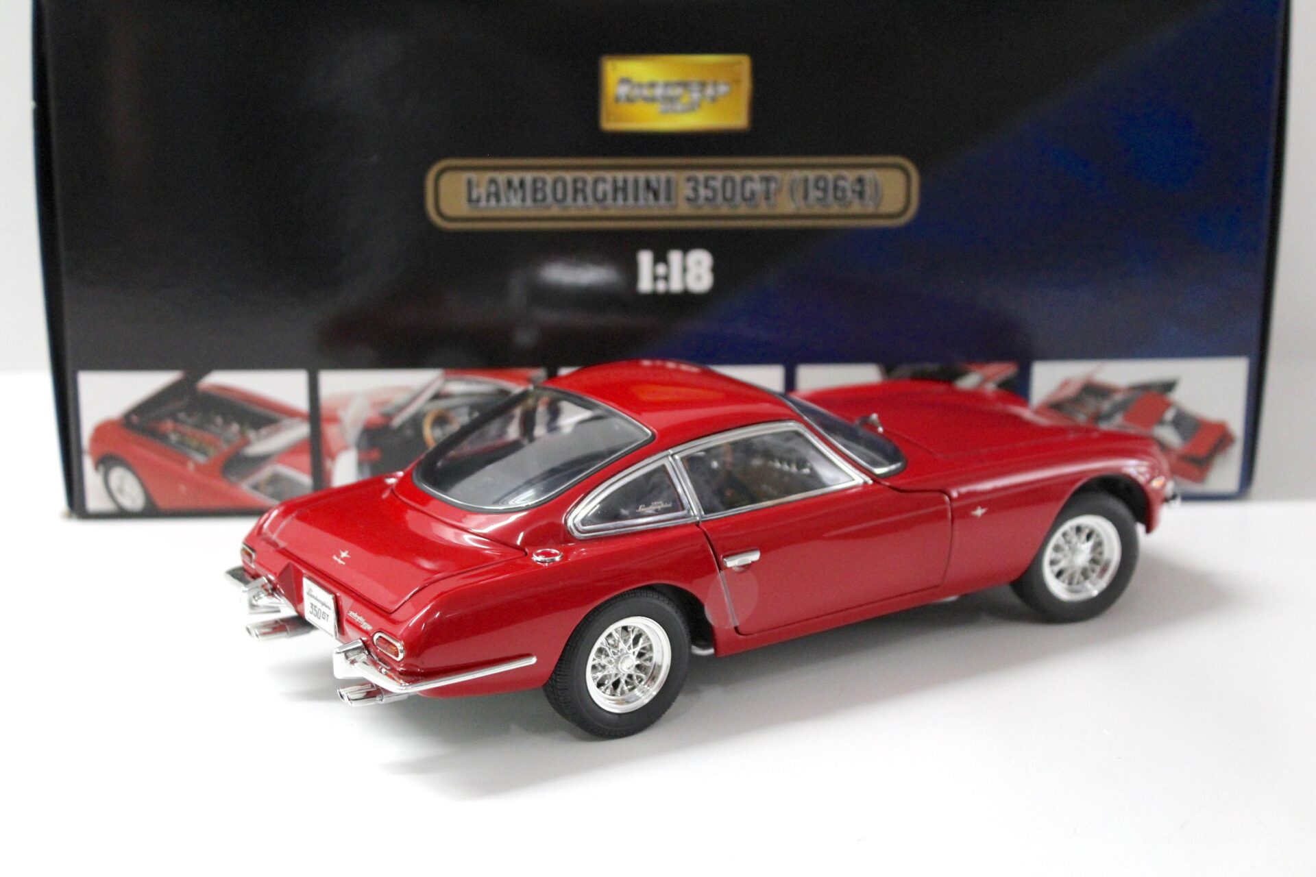 1:18 Ricko Lamborghini 350GT Coupe 1964 red