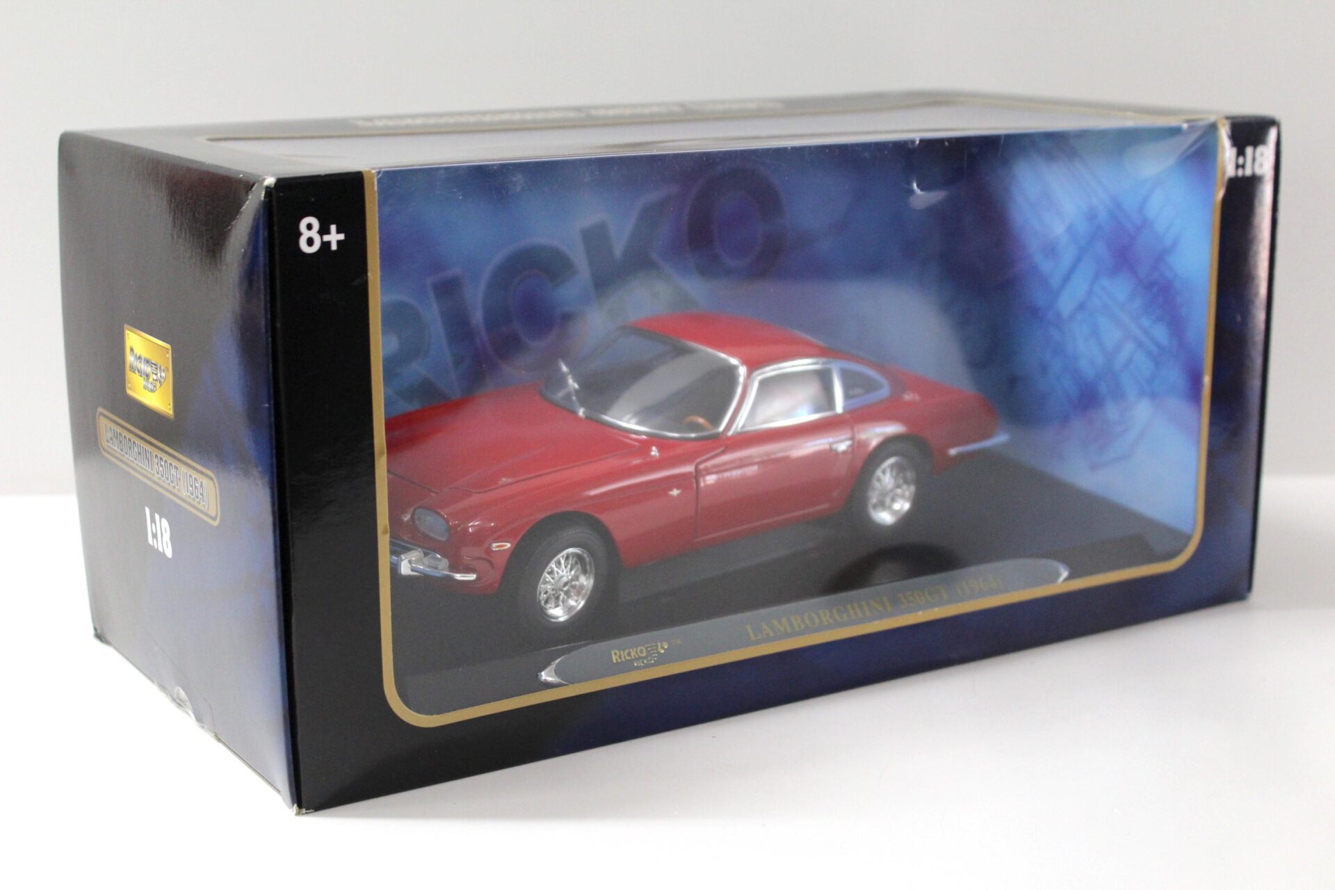 1:18 Ricko Lamborghini 350GT Coupe 1964 red