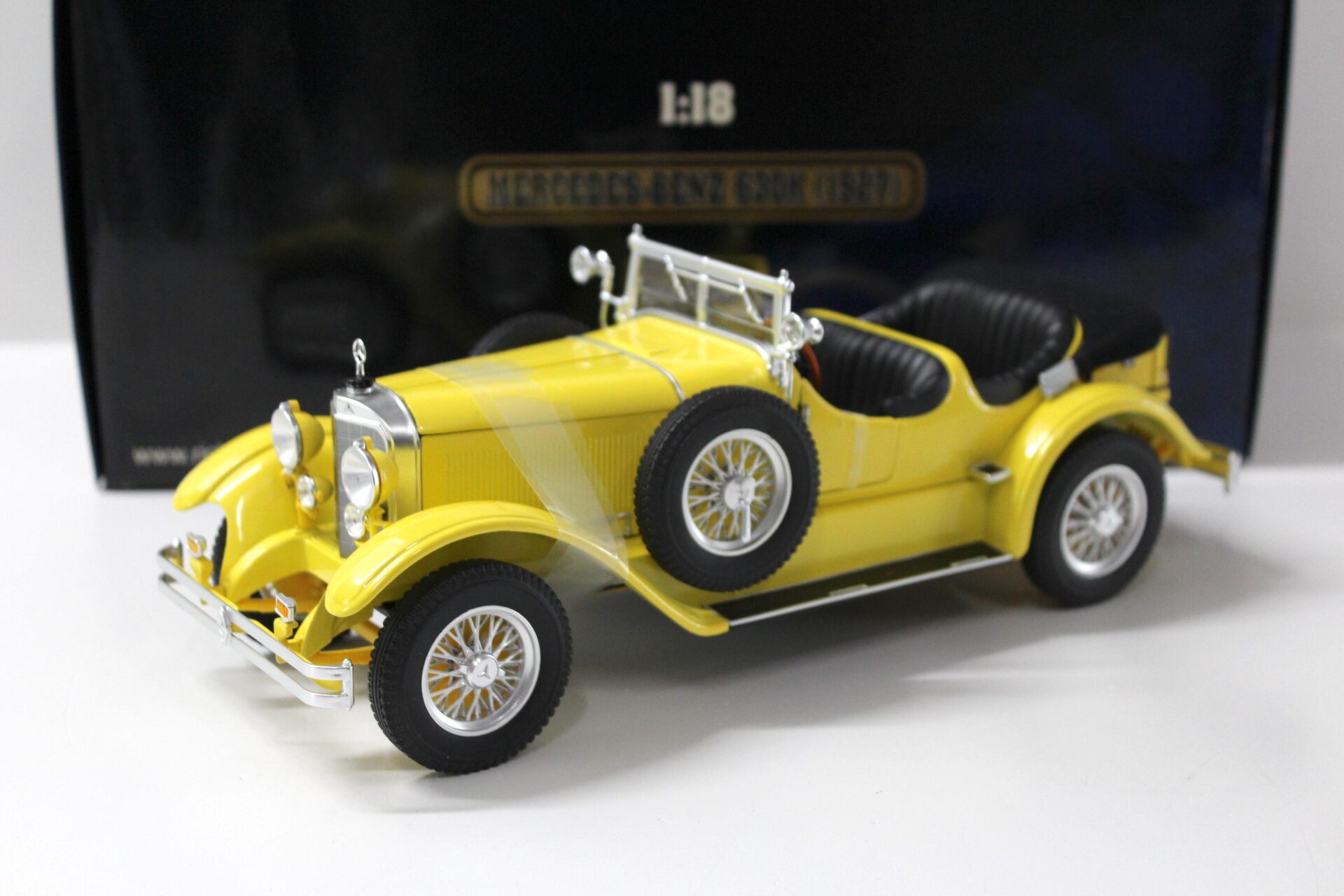 1:18 Ricko Mercedes 630K Cabrio 1927 yellow