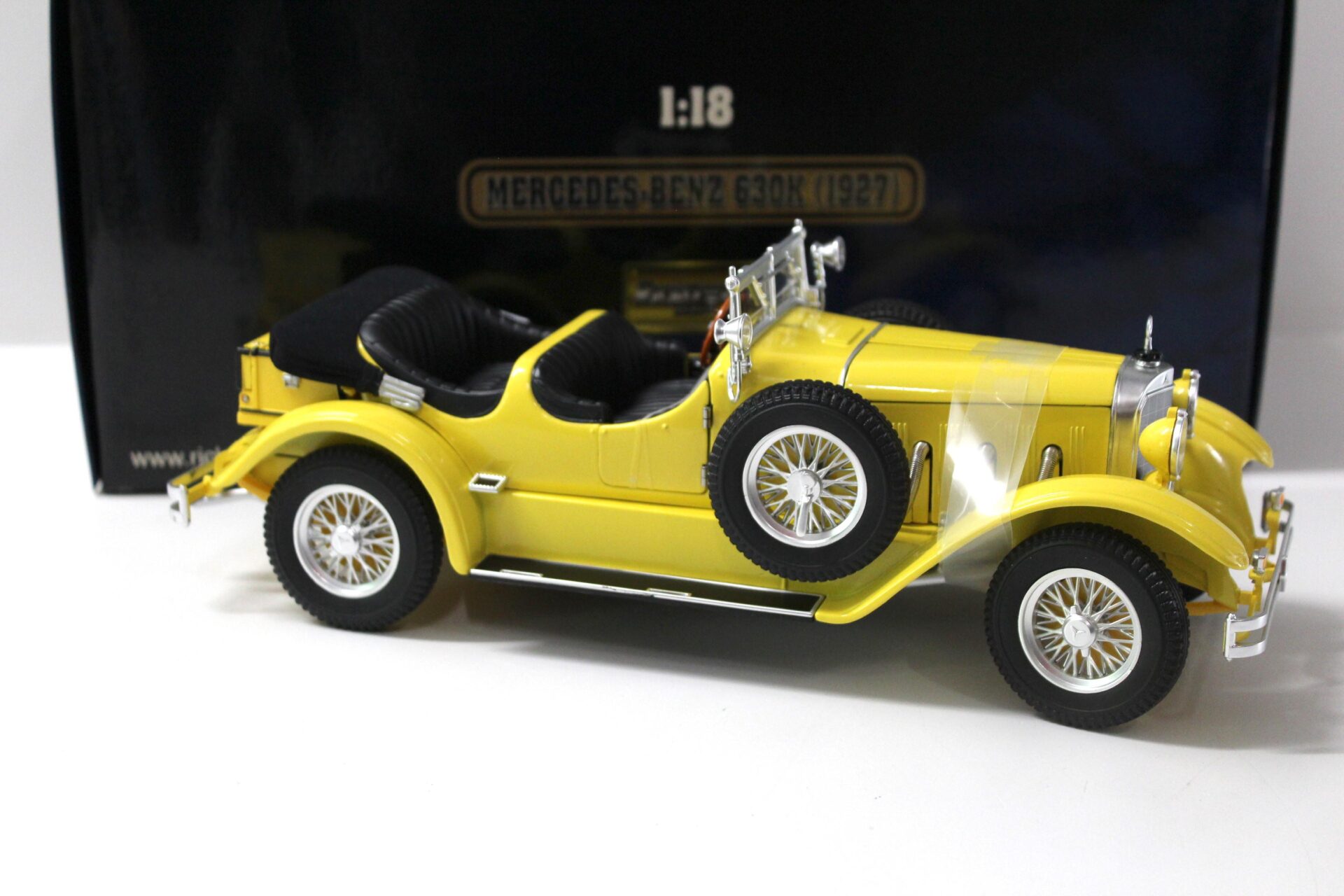 1:18 Ricko Mercedes 630K Cabrio 1927 yellow
