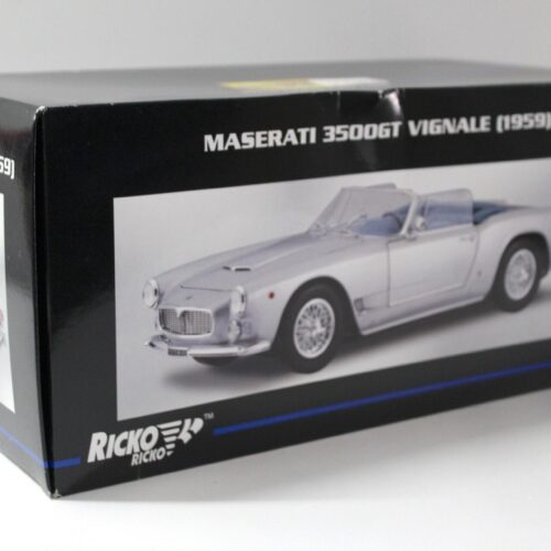 1:18 Ricko Maserati 3500GT Vignale 1959 silver – Premium-Modelcars