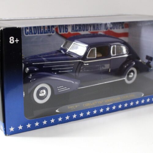 1:18 Ricko Cadillac V16 Aerodynamic Coupe 1934 blue