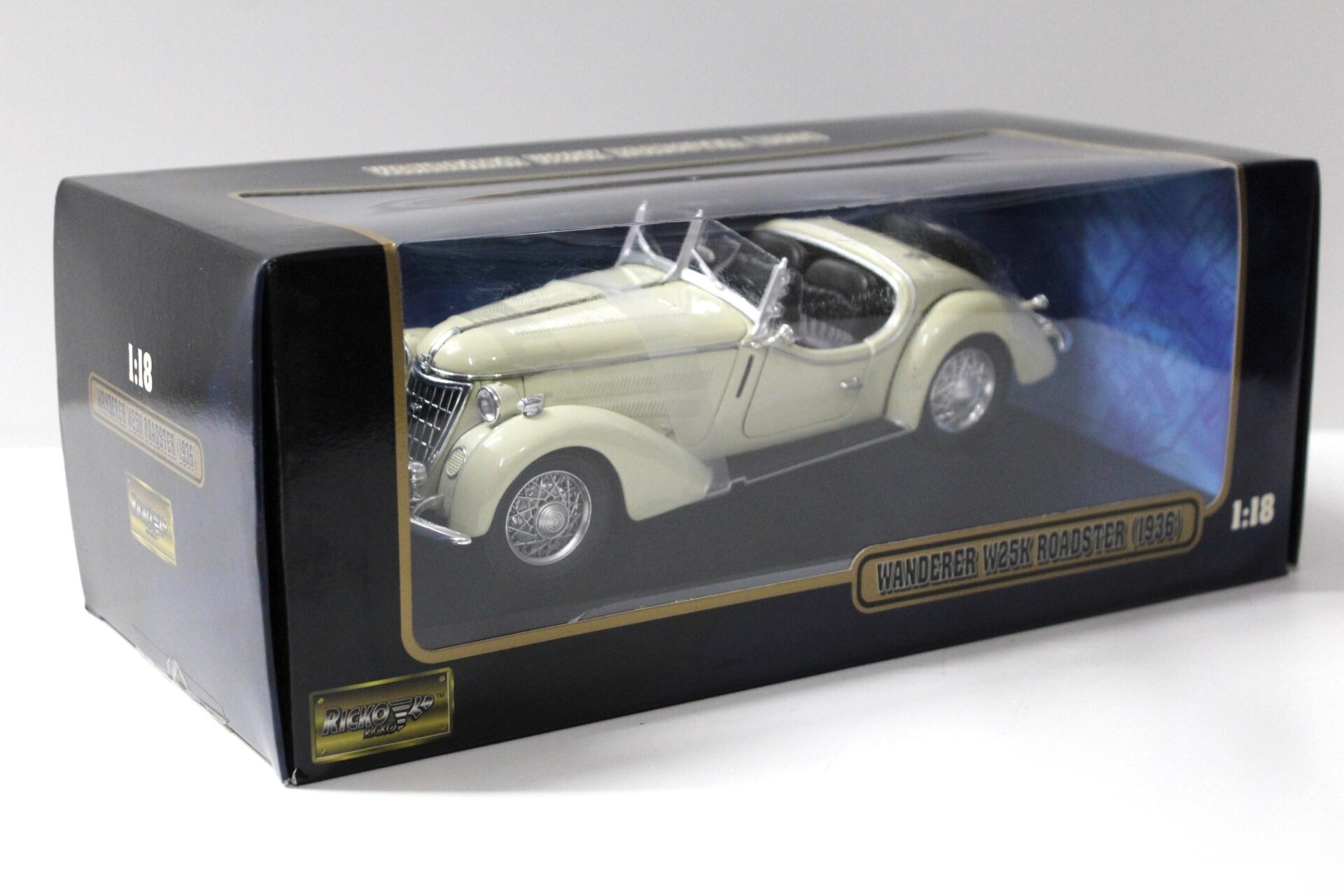 1:18 Ricko Wanderer W25K Roadster 1936 beige