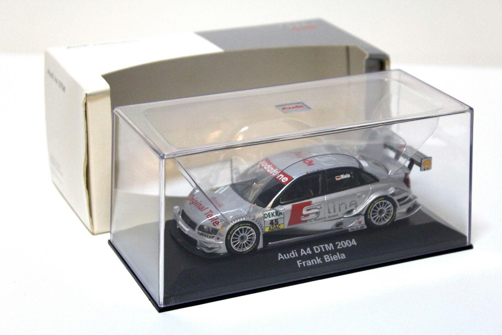 1:43 Minichamps Audi A4 DTM 2004 F.Biela #45 DEALER VERSION