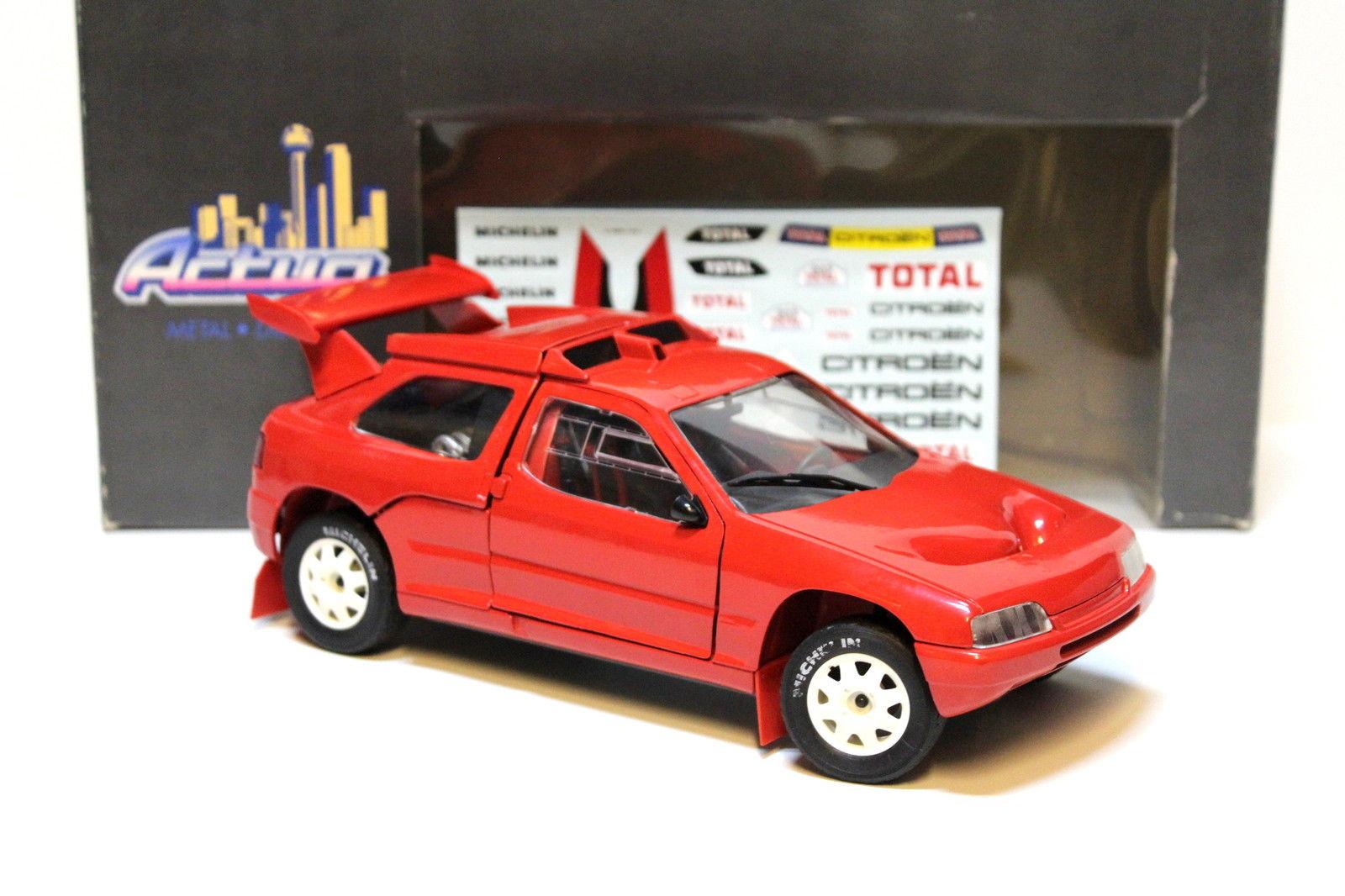1:18 Solido Citroen ZX 203 Rally red #203