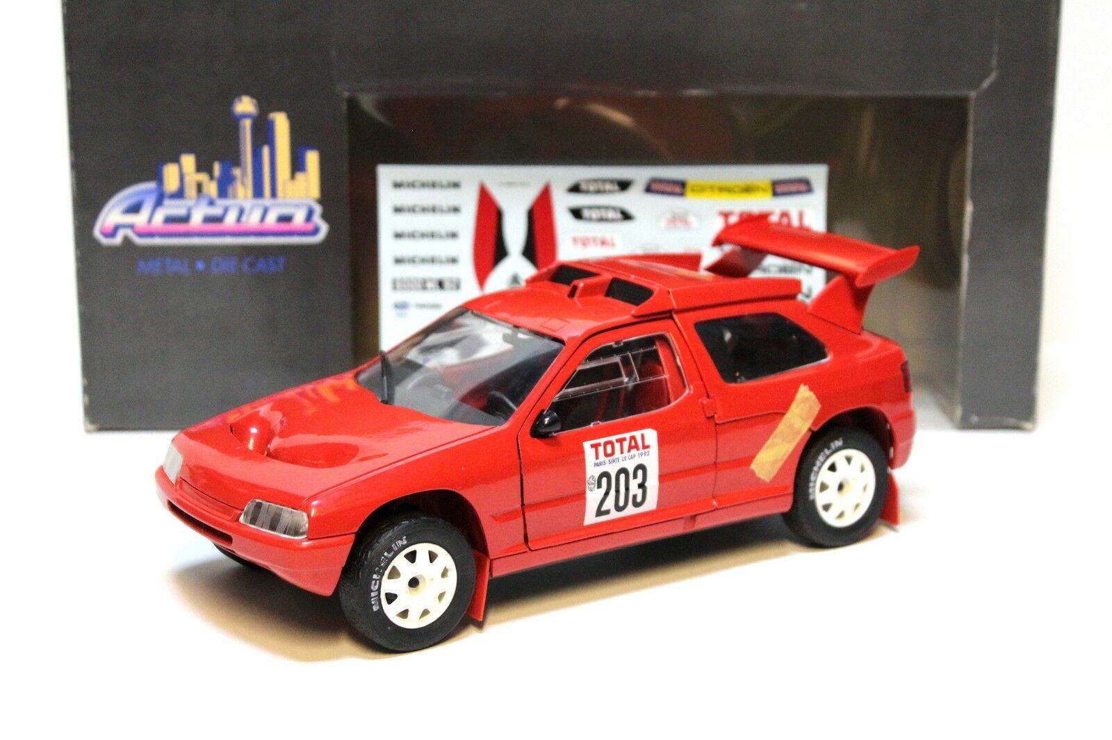 1:18 Solido Citroen ZX 203 Rally red #203
