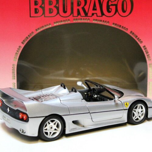 1:18 Bburago Ferrari F50 silver *FERRARI BOX*