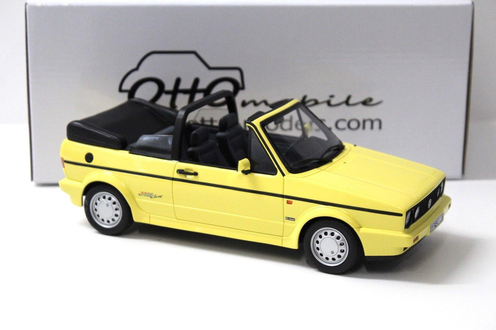 1:18 OTTO mobile OT693 VW Golf 1 Cabrio Young Line yellow