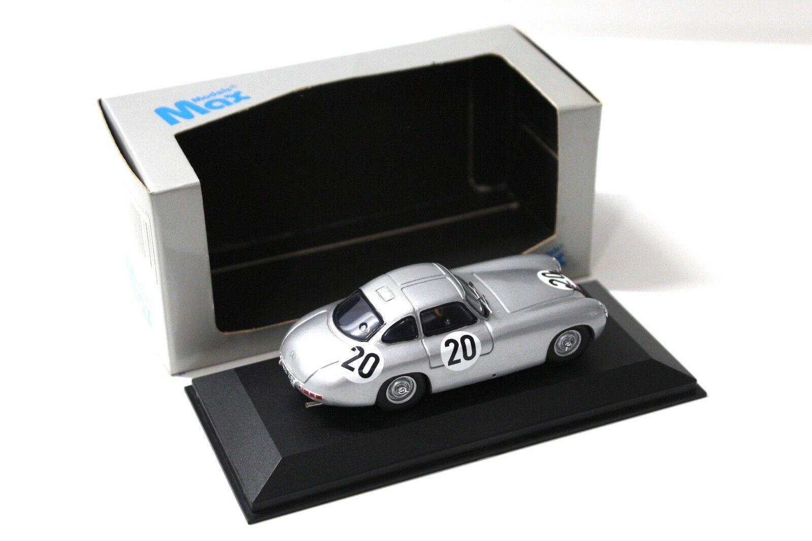 1:43 Max Models Mercedes 300 SL #20 Le Mans silver