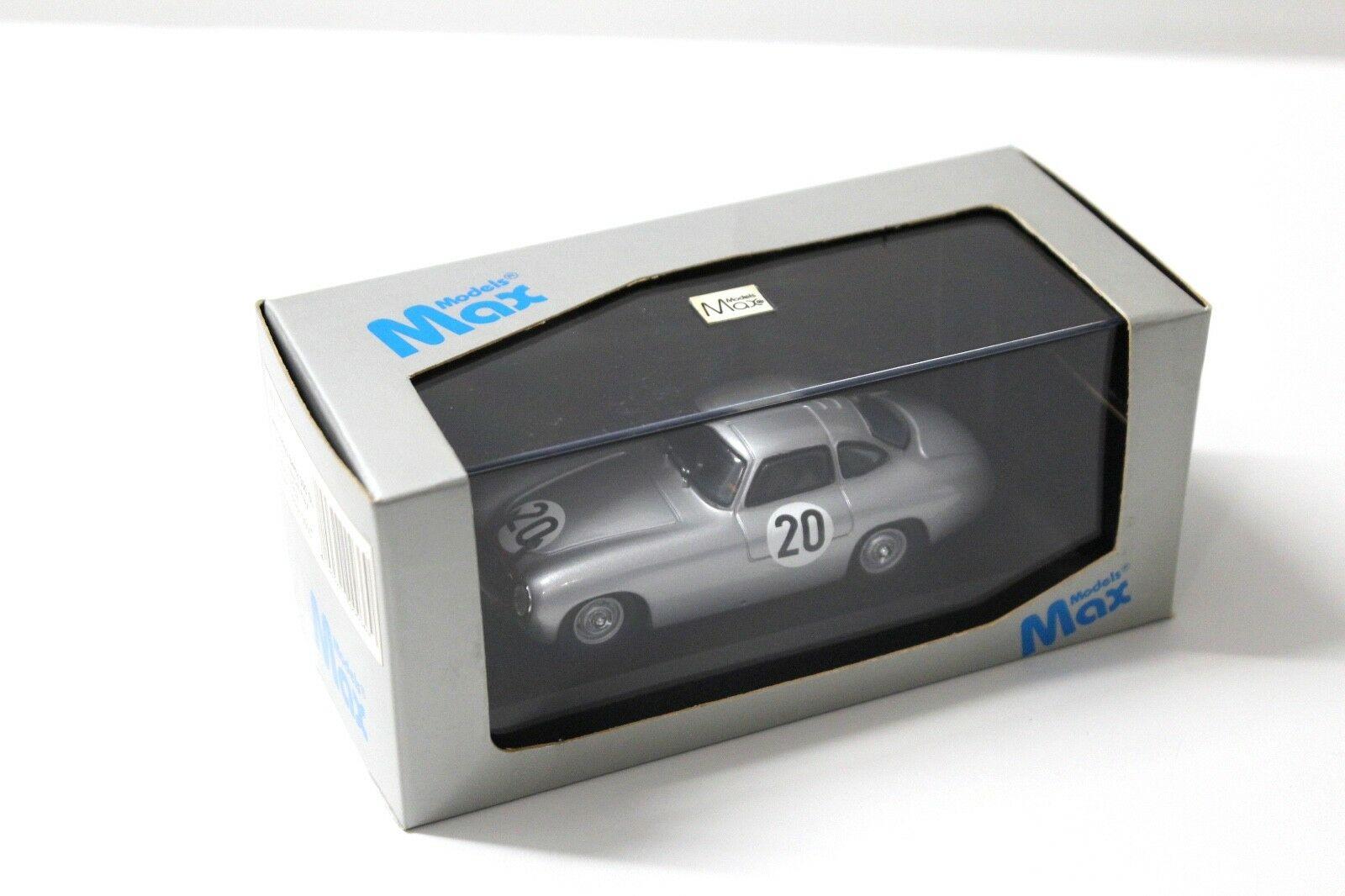 1:43 Max Models Mercedes 300 SL #20 Le Mans silver
