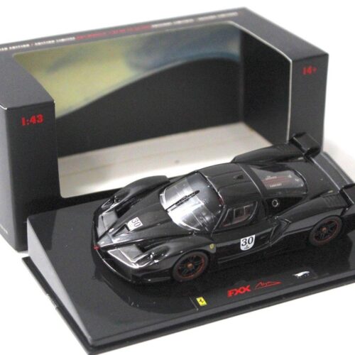 1:43 Hot Wheels Elite Ferrari FXX #30 Schumacher Edition black