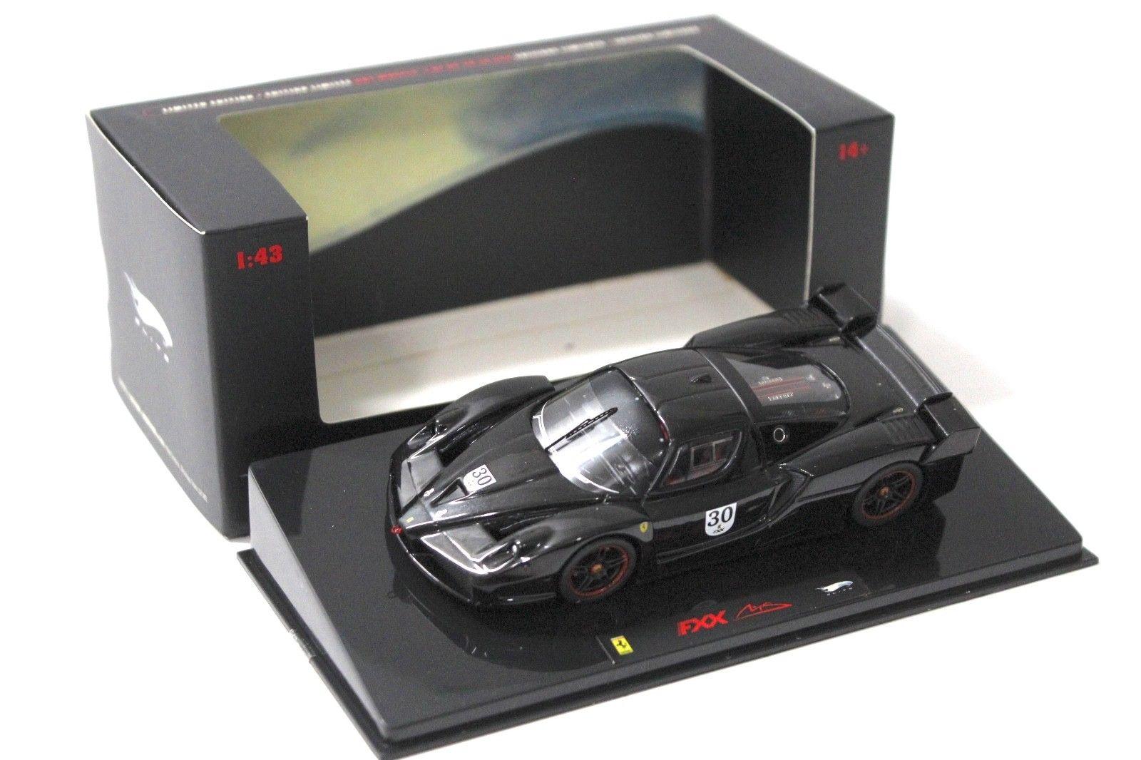 1:43 Hot Wheels Elite Ferrari FXX #30 Schumacher Edition black