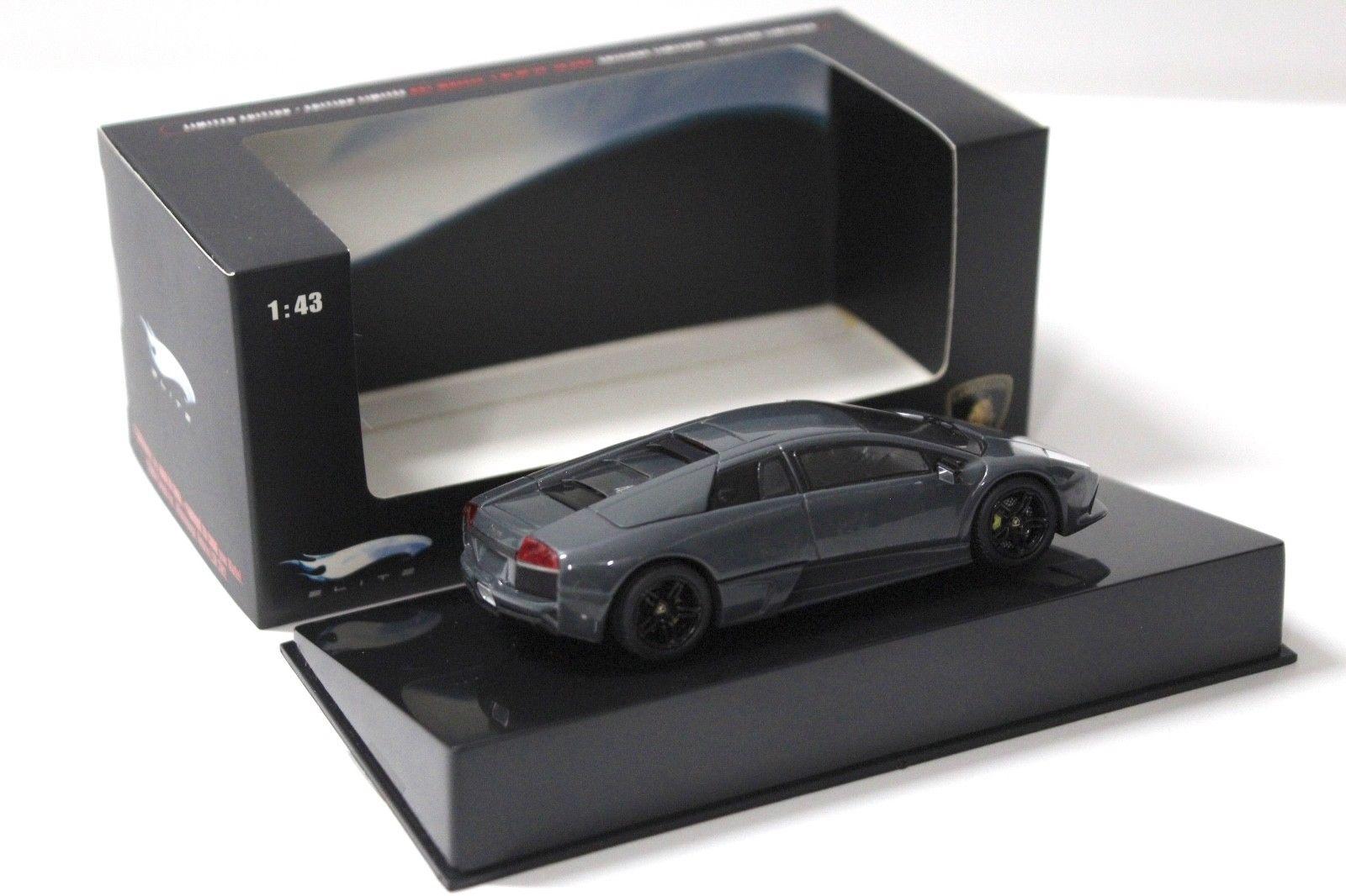 1:43 Hot Wheels Elite Lamborghini Murcielago LP640 grey